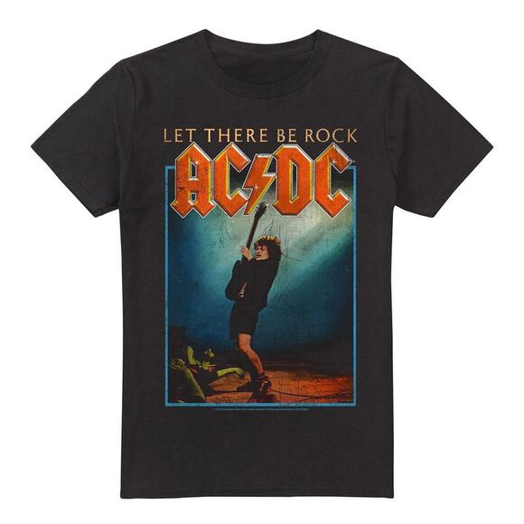 AC/DC | Shirts | Acdc Mens Let There Be Rock Tshirt Black | Poshmark